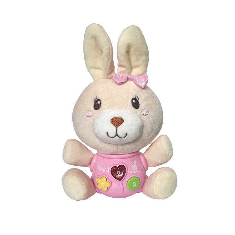 Musical Stuffed Baby Animal - Rabbit