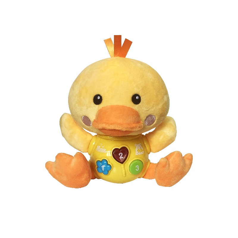 Musical Stuffed Baby Animal - Duck